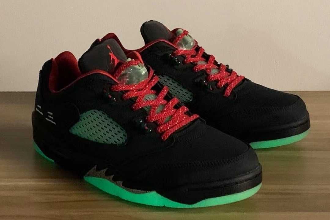 【スニダンで購入可】5/20発売 CLOT × Nike Air Jordan 5 Low "Jade 5 Low" 抽選/定価/販売店舗まとめ 13枚目