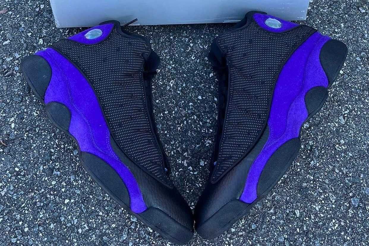 【スニダンで購入可】1/8発売 Nike Air Jordan 13 "Court Purple" 抽選/定価/販売店舗まとめ 5枚目