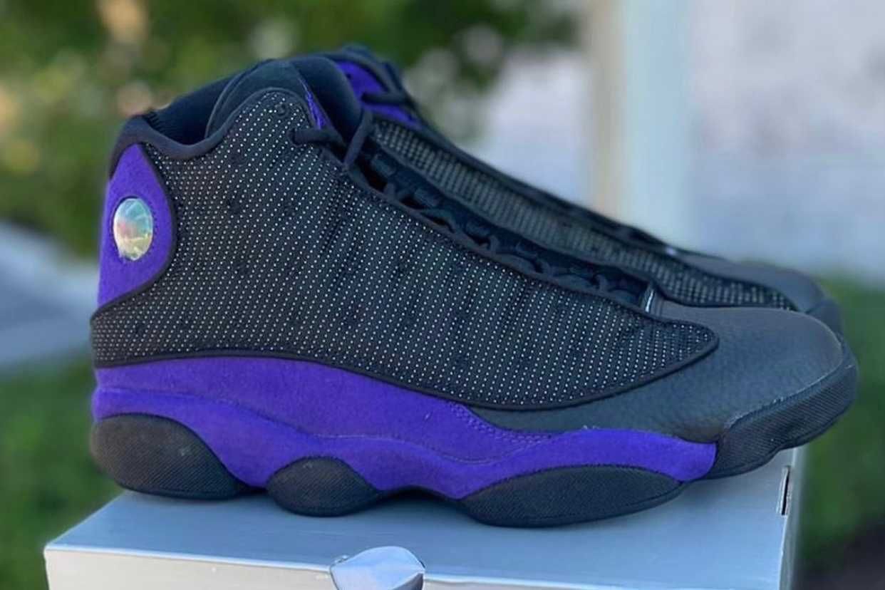 【スニダンで購入可】1/8発売 Nike Air Jordan 13 "Court Purple" 抽選/定価/販売店舗まとめ 6枚目