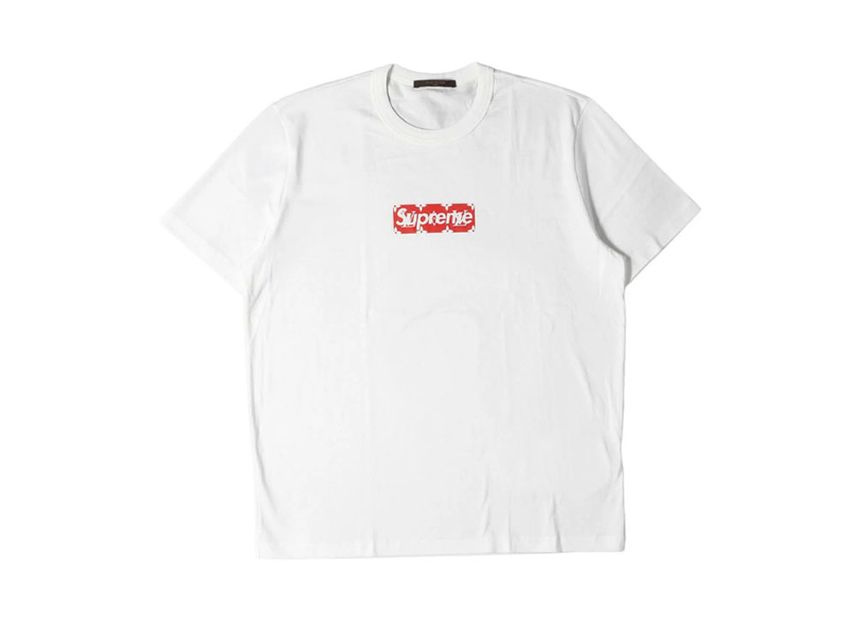 Supreme lv top box logo retail