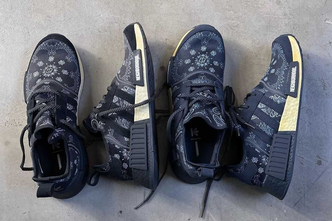【販売リンクあり】1/2・3/9発売 NEIGHBORHOOD® × adidas Originals NMD_R1 "Paisley" 2colors 抽選/定価/販売店舗まとめ 10枚目