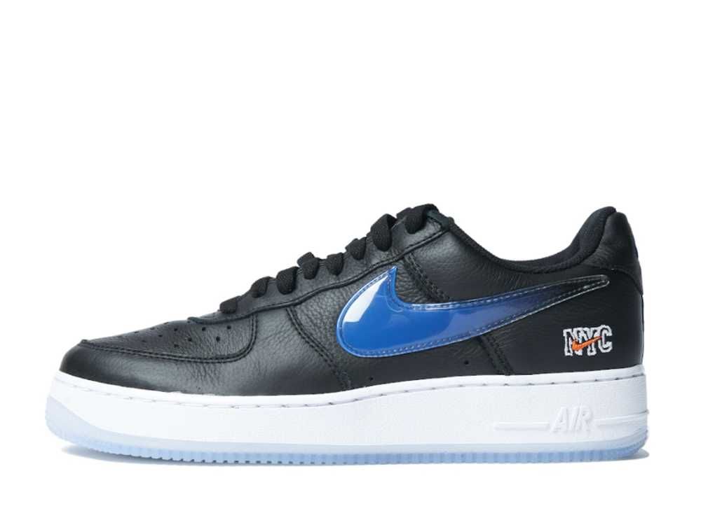 KITH × Nike Air Force 1 Low New York Knicks "Black/Brilliant Orange/Rush/Brilliant White"