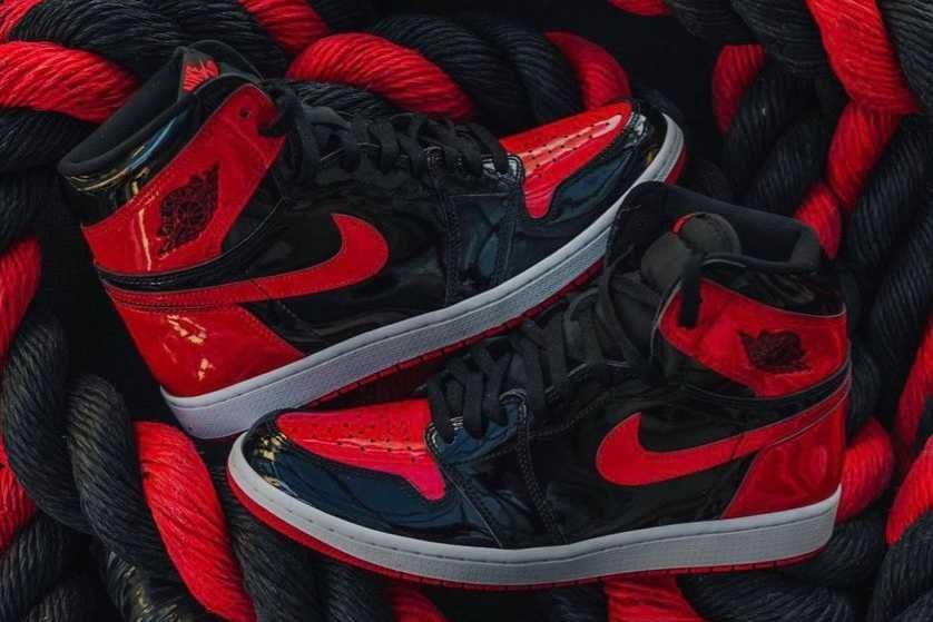 【スニダンで購入可】1/15発売 Nike Air Jordan 1 High OG "Patent Bred" 抽選/定価 /販売店舗まとめ 7枚目