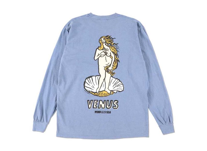 WIND AND SEA x NAIJEL GRAPH VENUS L/S T-SHIRT