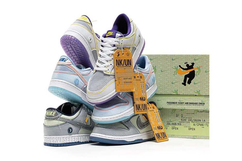 【スニダンで購入可】4/7発売 UNION × Nike Dunk Low "Passport Pack" 3colors 抽選/定価/販売店舗まとめ 14枚目
