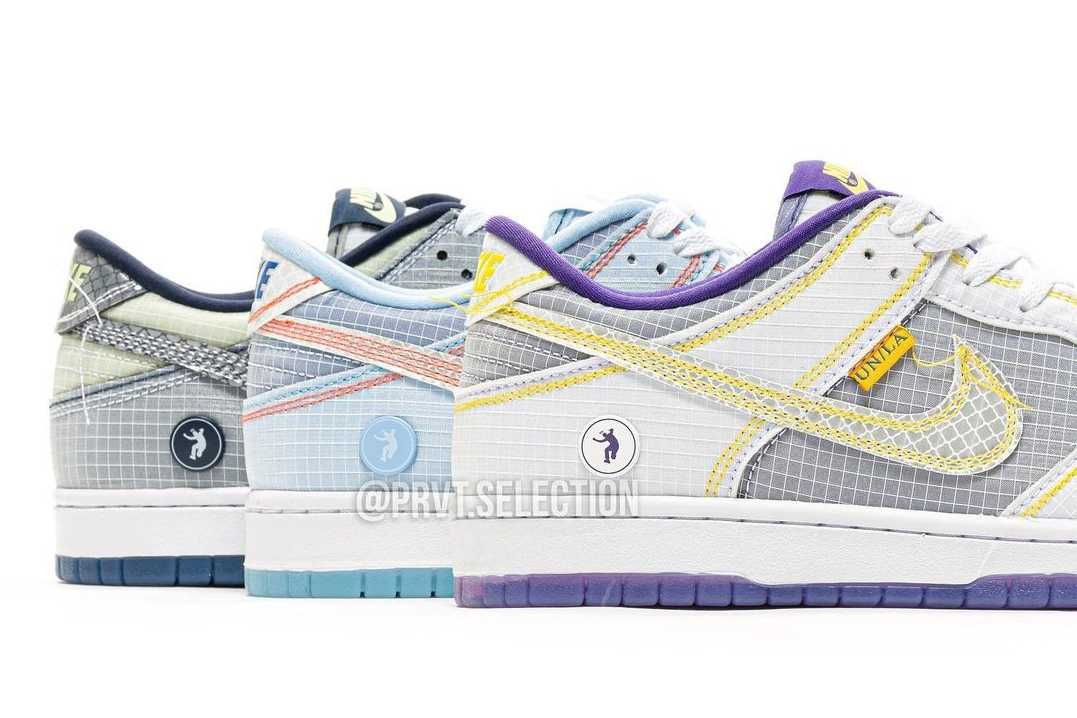 【スニダンで購入可】4/7発売 UNION × Nike Dunk Low "Passport Pack" 3colors 抽選/定価/販売店舗まとめ 16枚目