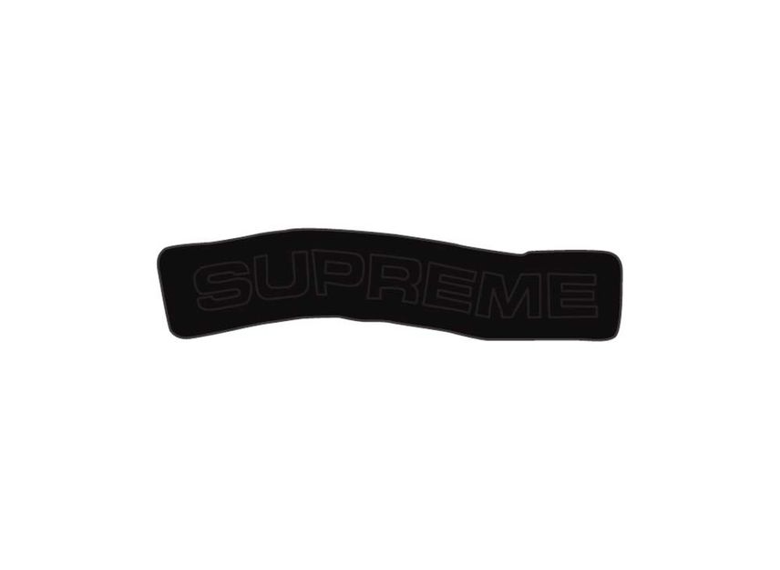 Supreme polartec top logo scarf