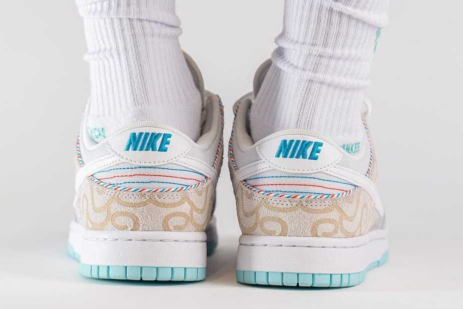 【スニダンで購入可】5/3発売 Nike Dunk Low "Barber Shop" 2colors 抽選/定価/販売店舗まとめ 13枚目