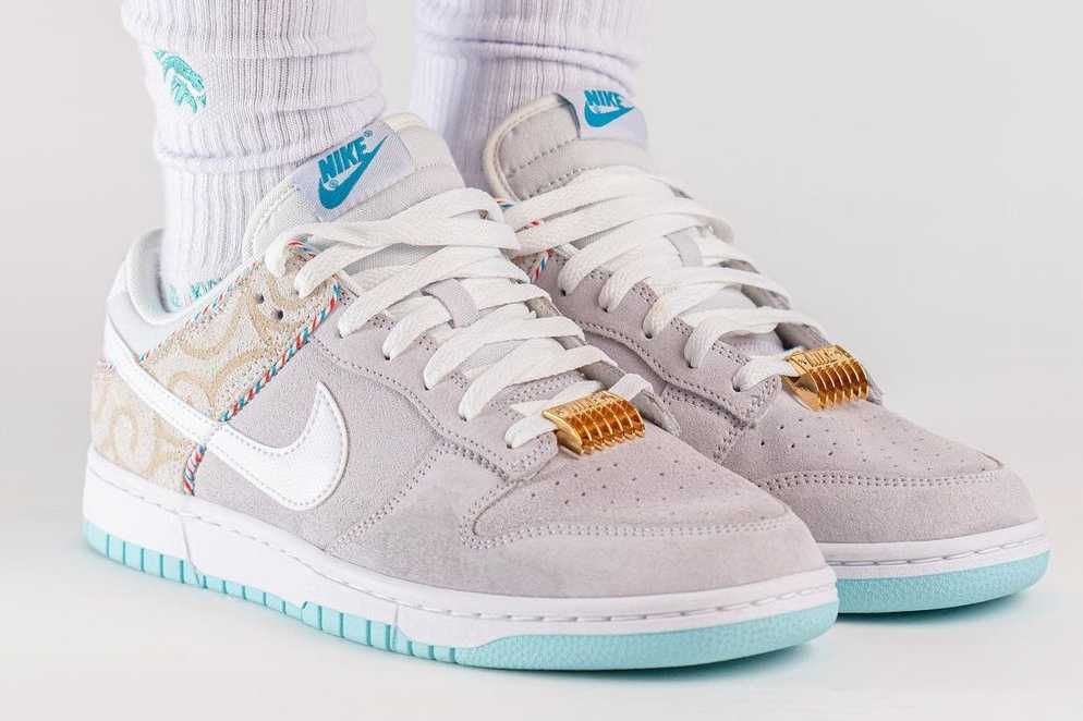 【スニダンで購入可】5/3発売 Nike Dunk Low "Barber Shop" 2colors 抽選/定価/販売店舗まとめ 11枚目