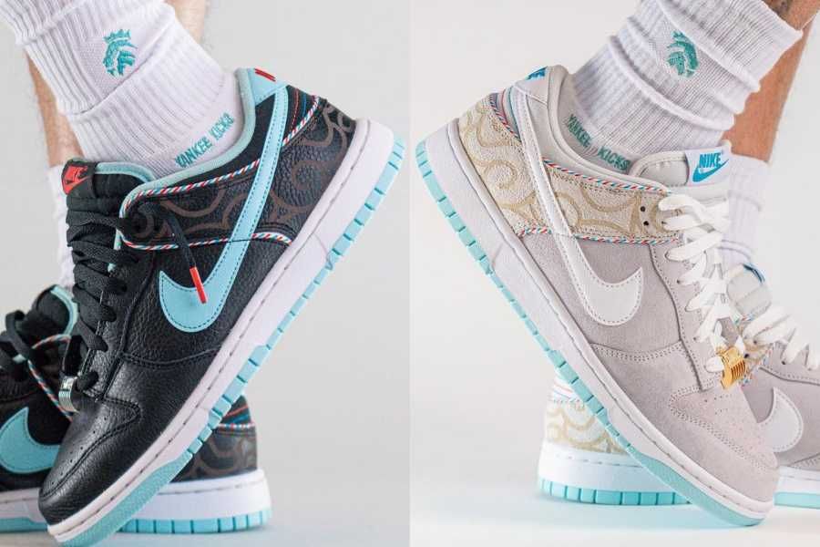 【スニダンで購入可】5/3発売 Nike Dunk Low "Barber Shop" 2colors 抽選/定価/販売店舗まとめ 3枚目