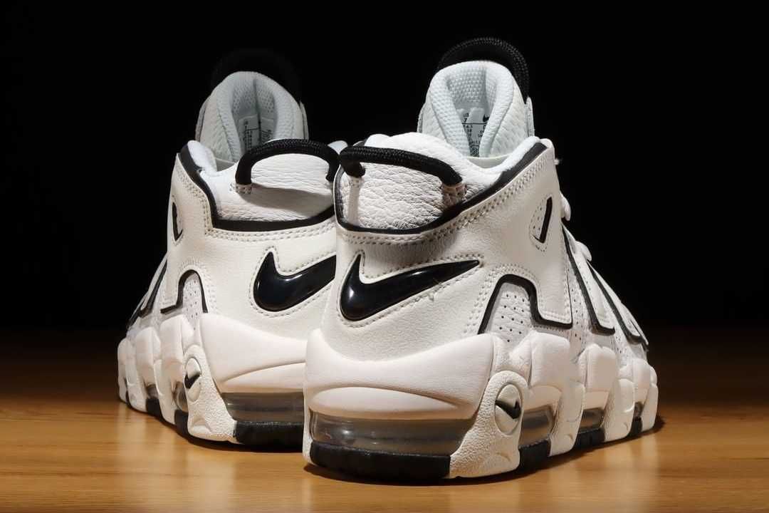 【スニダンで購入可】1/8発売 Nike WMNS Air More Uptempo "White/Black" 抽選/定価/販売店舗まとめ 3枚目