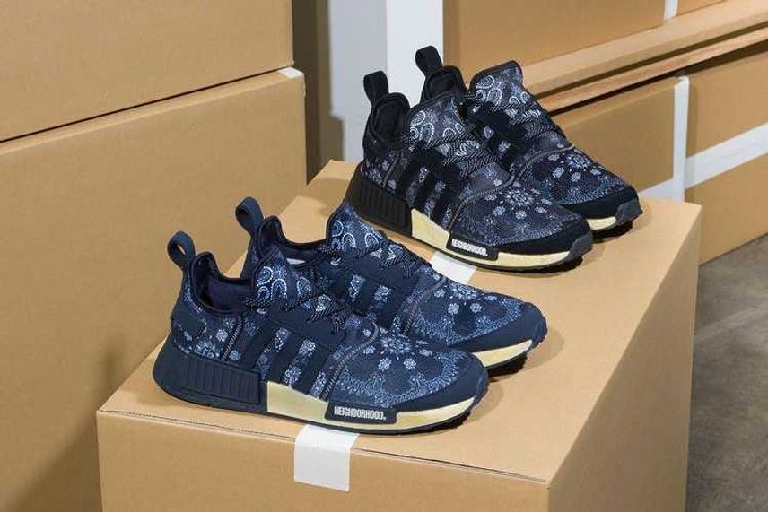 【販売リンクあり】1/2・3/9発売 NEIGHBORHOOD® × adidas Originals NMD_R1 "Paisley" 2colors 抽選/定価/販売店舗まとめ