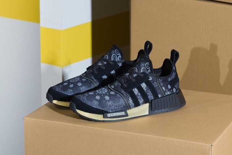 【販売リンクあり】1/2・3/9発売 NEIGHBORHOOD® × adidas Originals NMD_R1 "Paisley" 2colors 抽選/定価/販売店舗まとめ 4枚目