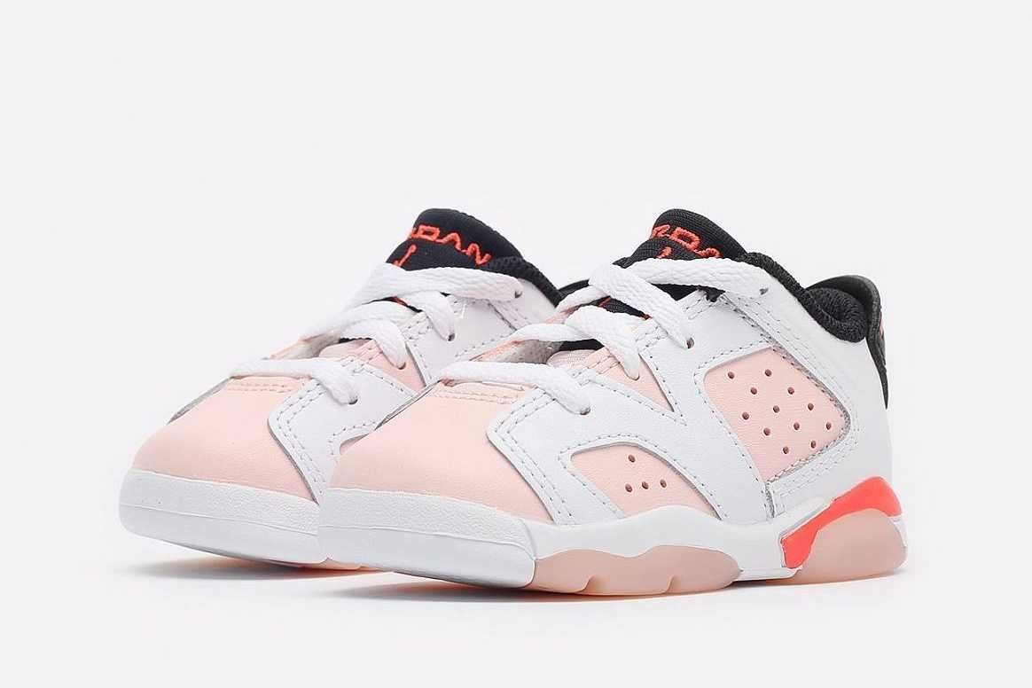 【販売リンクあり】3/21発売 Nike Air Jordan 6 Low "Atmosphere" Kids 3type 抽選/定価/販売店舗まとめ 2枚目