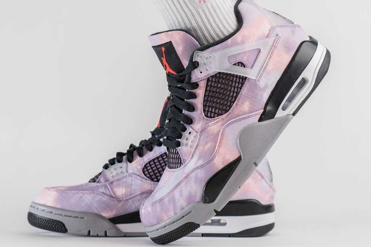 【スニダンで購入可】6/27発売 Nike Air Jordan 4 "Amethyst Wave" 抽選/定価/販売店舗まとめ 18枚目