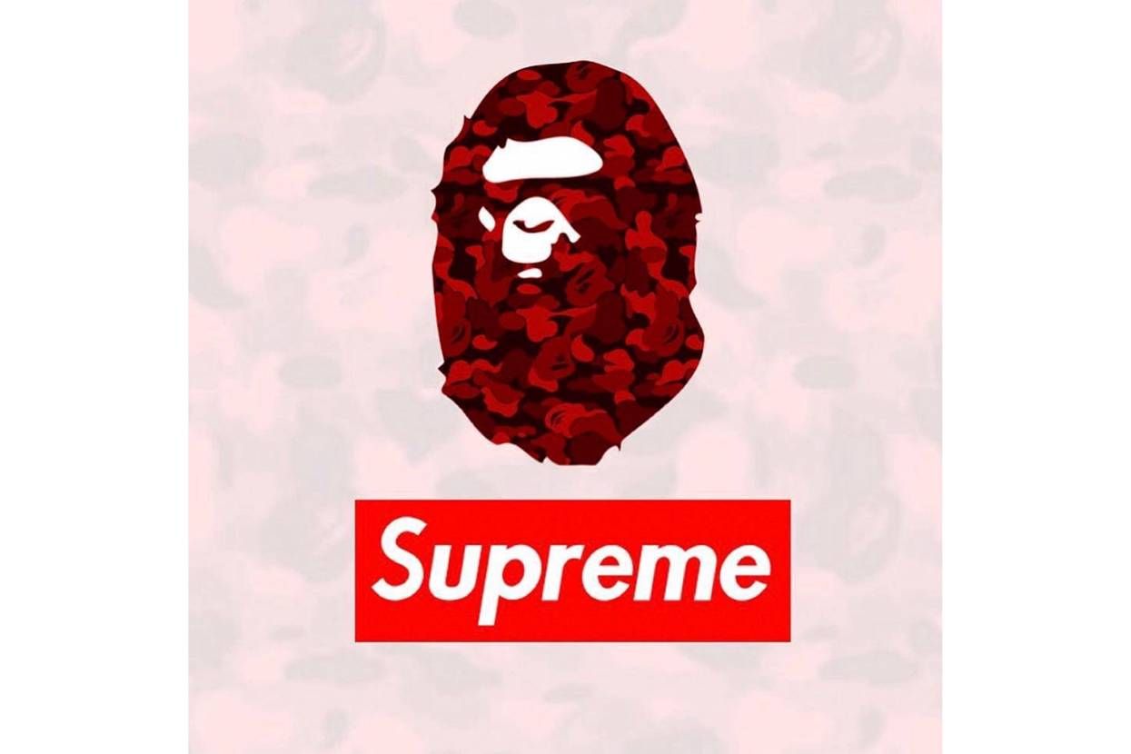【リーク】Supreme × BAPE®️ のコラボが再び実現!?2022年春夏 発売か!? 2枚目
