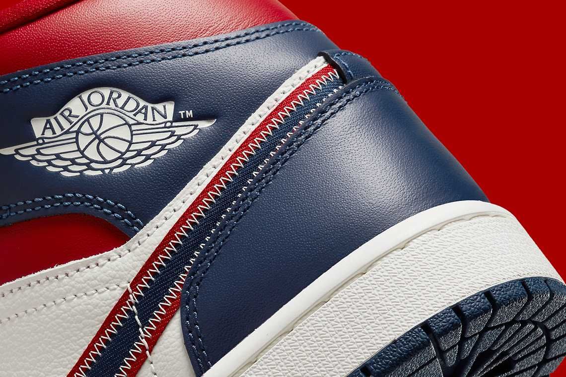 【リーク】Nike Air Jordan 1 Mid "USA" 抽選/定価/販売店舗まとめ 7枚目