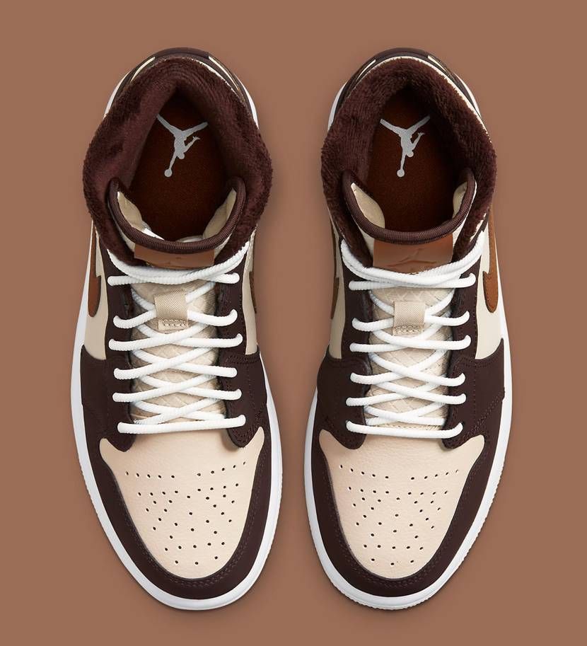 【リーク】Nike Air Jordan 1 Mid "Chocolate" 抽選/定価/販売店舗まとめ   4枚目
