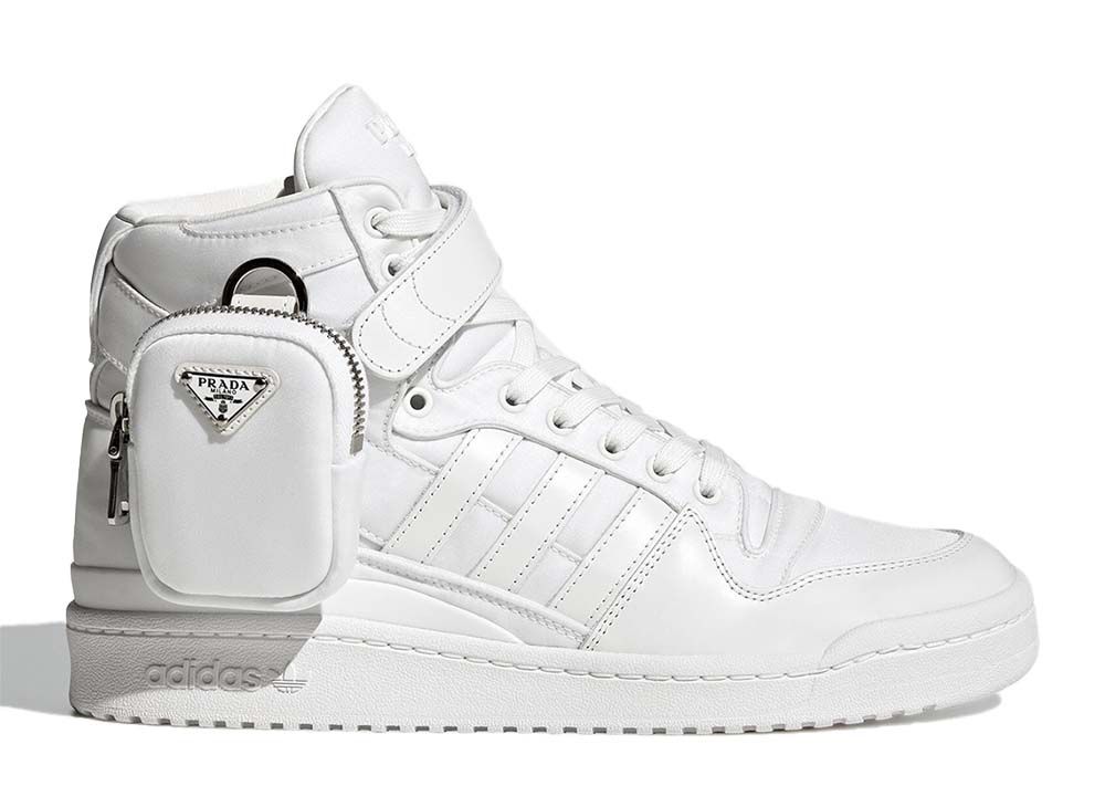 PRADA Re-Nylon x adidas Forum High White 27.5cm GY7041-