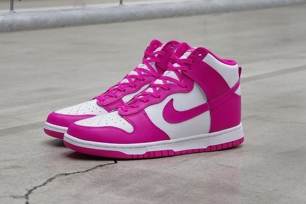 【スニダンで購入可】1/12発売 Nike WMNS Dunk High "Pink Prime" 抽選/定価/販売店舗まとめ 5枚目