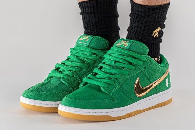 【スニダンで購入可】6/7発売 Nike SB Dunk Low "St. Patrick’s Day/Shamrock" 抽選/定価/販売店舗まとめ 9枚目