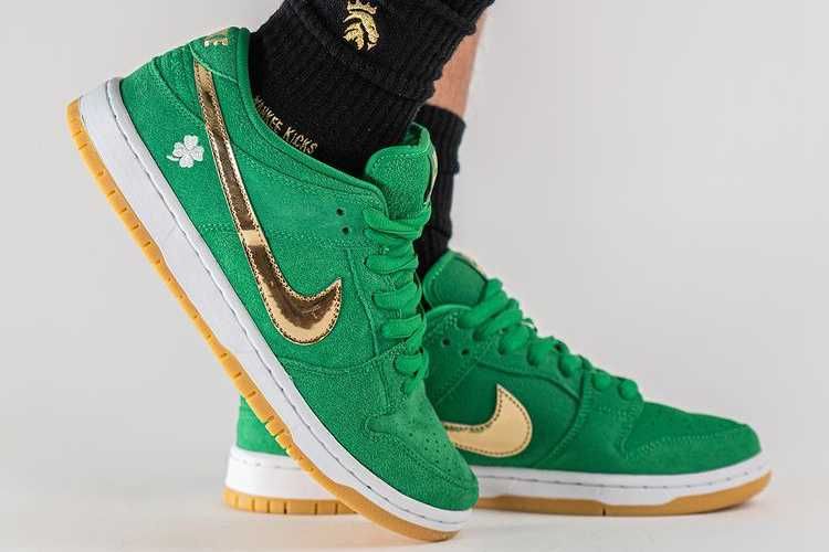 【スニダンで購入可】6/7発売 Nike SB Dunk Low "St. Patrick’s Day/Shamrock" 抽選/定価/販売店舗まとめ 8枚目