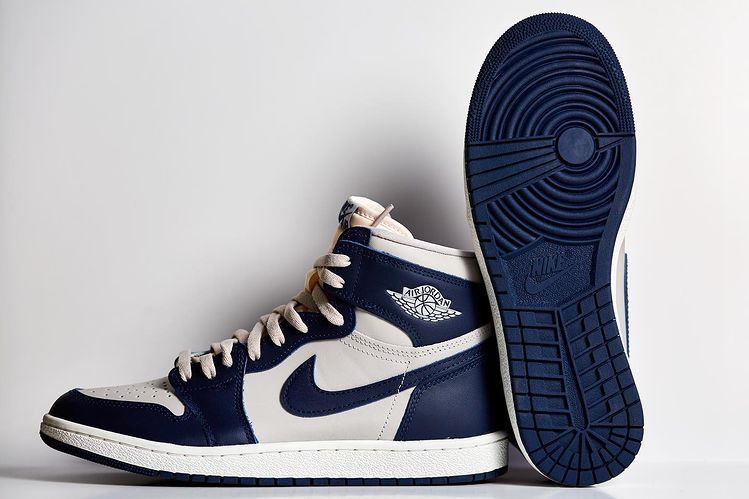 【スニダンで購入可】2/16・3/13発売 Nike Air Jordan 1 High 85 "Georgetown" 抽選/定価/販売店舗まとめ 5枚目