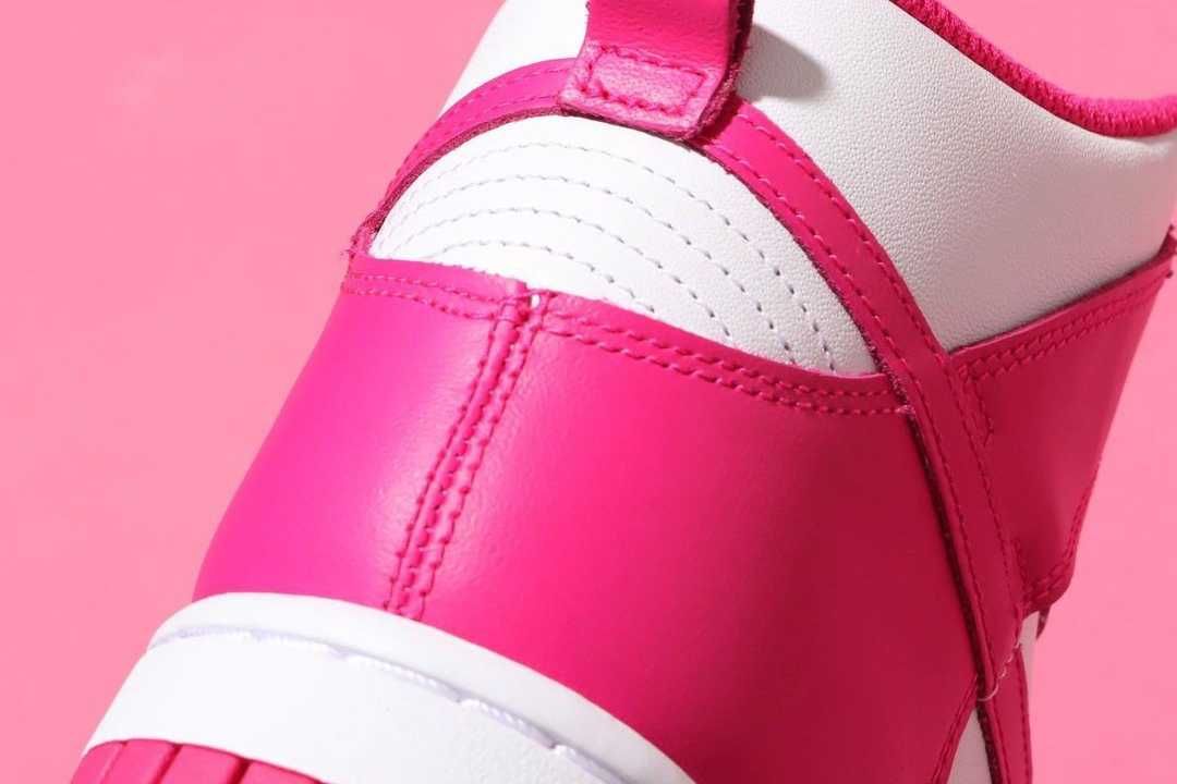 【スニダンで購入可】1/12発売 Nike WMNS Dunk High "Pink Prime" 抽選/定価/販売店舗まとめ 4枚目