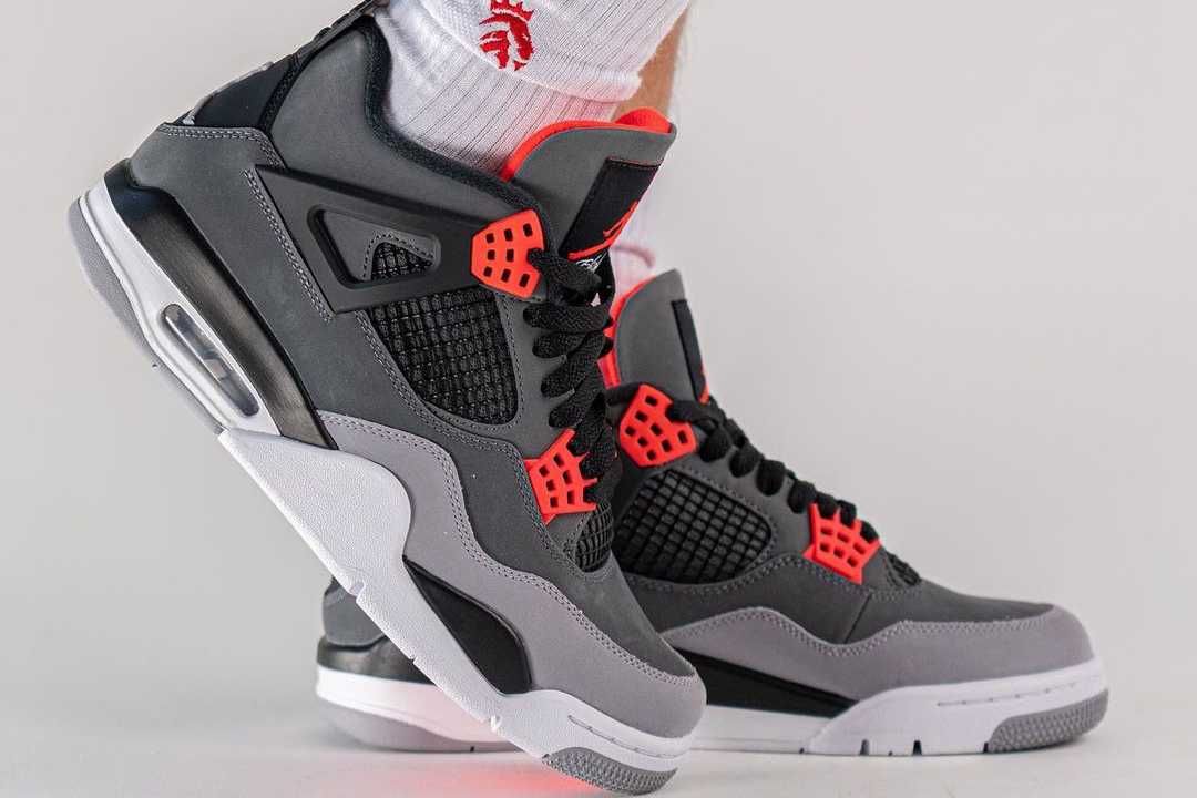 【スニダンで購入可】6/27発売 Nike Air Jordan 4 Retro "Infrared 23" 抽選/定価/販売店舗まとめ 8枚目