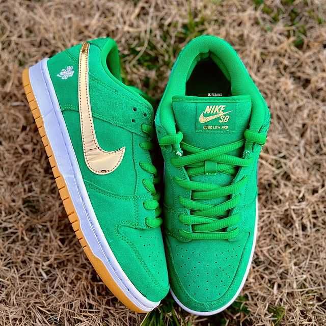 【スニダンで購入可】6/7発売 Nike SB Dunk Low "St. Patrick’s Day/Shamrock" 抽選/定価/販売店舗まとめ 6枚目