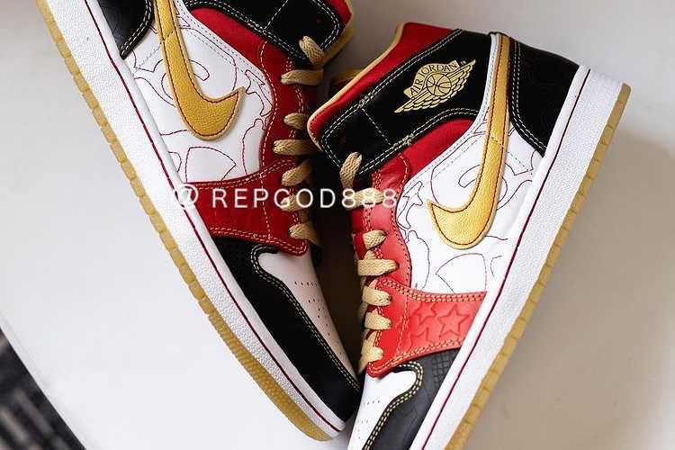 【リーク】Nike Air Jordan 1 Mid XQ "China" (2022) 抽選/定価/販売店舗まとめ 11枚目