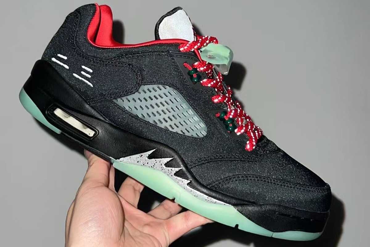 【スニダンで購入可】5/20発売 CLOT × Nike Air Jordan 5 Low "Jade 5 Low" 抽選/定価/販売店舗まとめ 9枚目