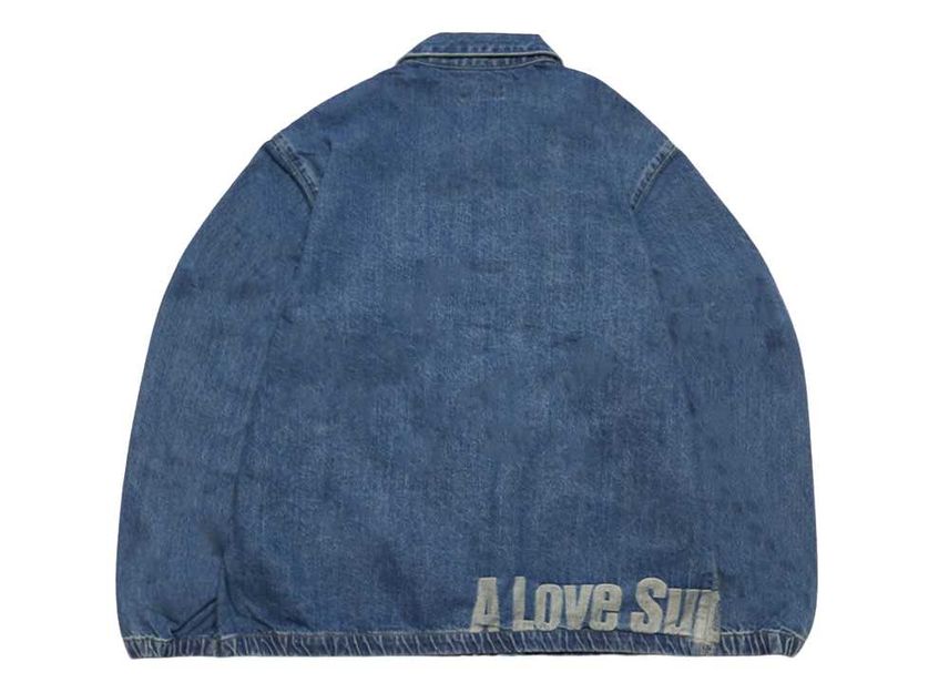 Supreme John Coltrane A Love Supreme Denim Harrington Jacket Supreme John Coltrane A Love Supreme Denim Harrington Jacket