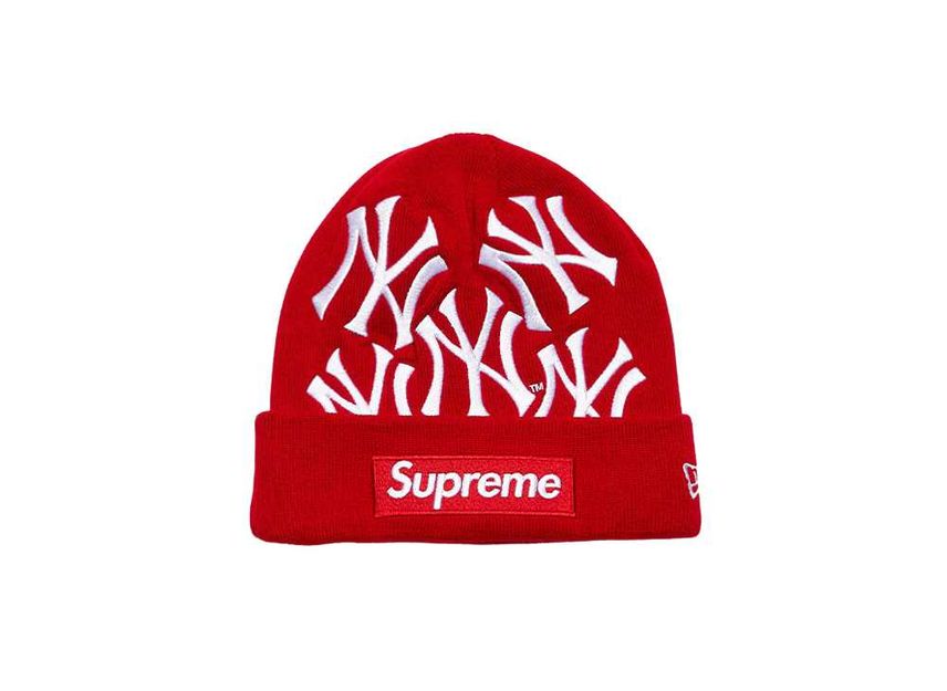 Supreme / New York Yankees / New Era Box Logo Beanie