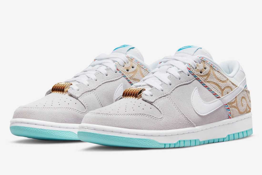【スニダンで購入可】5/3発売 Nike Dunk Low "Barber Shop" 2colors 抽選/定価/販売店舗まとめ 14枚目