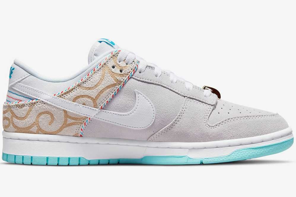 【スニダンで購入可】5/3発売 Nike Dunk Low "Barber Shop" 2colors 抽選/定価/販売店舗まとめ 16枚目