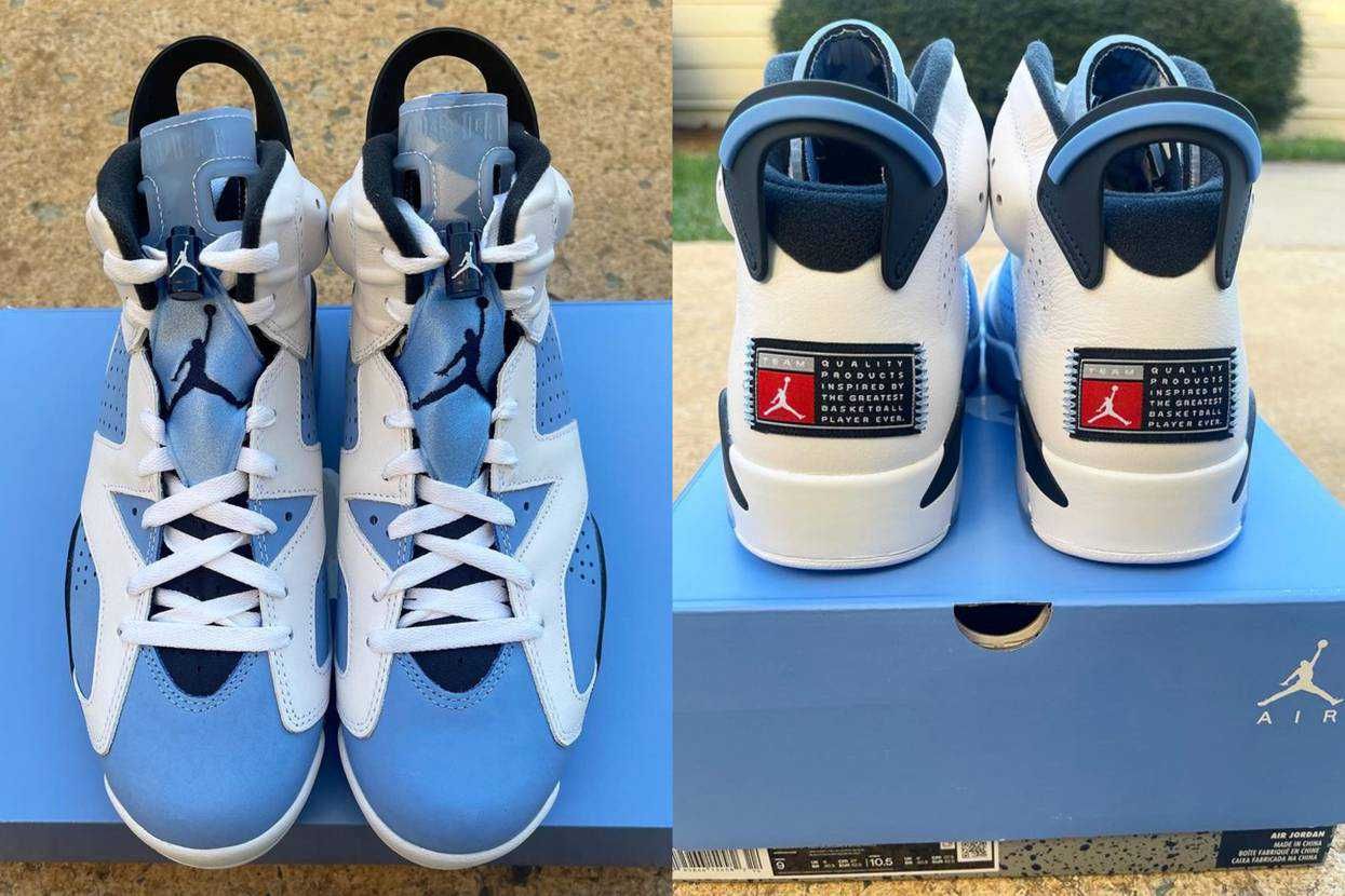 【スニダンで購入可】3/5・3/7発売 Nike Air Jordan 6 "UNC" 抽選/定価/販売店舗まとめ 27枚目