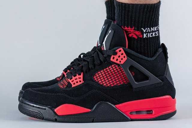 【スニダンで購入可】1/31発売 Nike Air Jordan 4 "Red Thunder/Crimson" 定価/販売店舗まとめ 6枚目