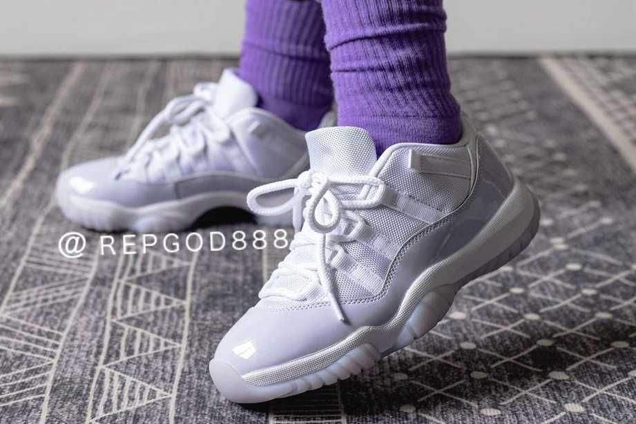 【スニダンで購入可】4/28発売 Nike WMNS Air Jordan 11 Low "Pure Violet" 抽選/定価/販売店舗まとめ 5枚目