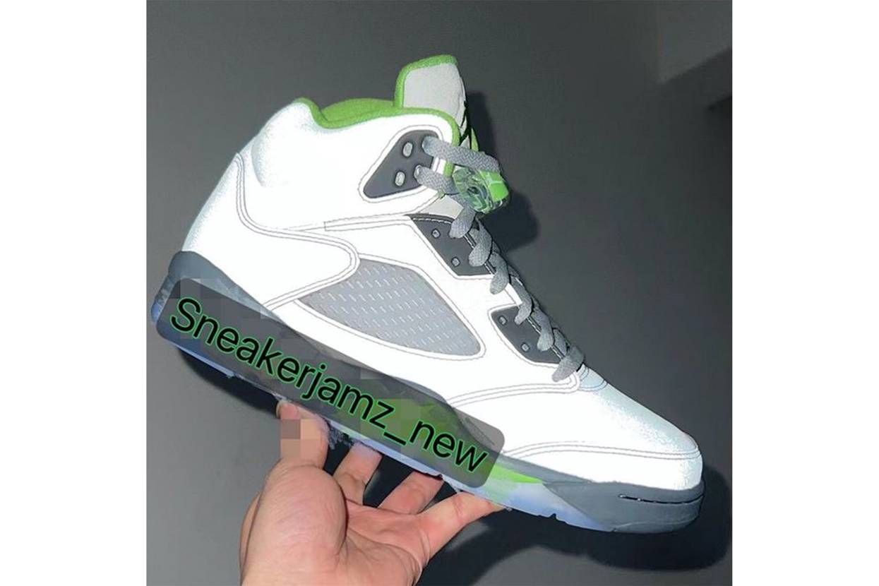 【スニダンで購入可】5/28・5/30発売 Nike Air Jordan 5 "Green Bean" (2022) 抽選/定価/販売店舗まとめ 21枚目