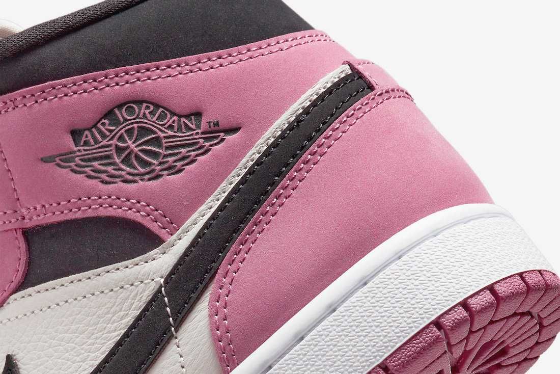 【スニダンで購入可】2/12・24発売 Nike WMNS Air Jordan 1 Mid "Berry Pink" 抽選/定価/販売店舗まとめ 10枚目
