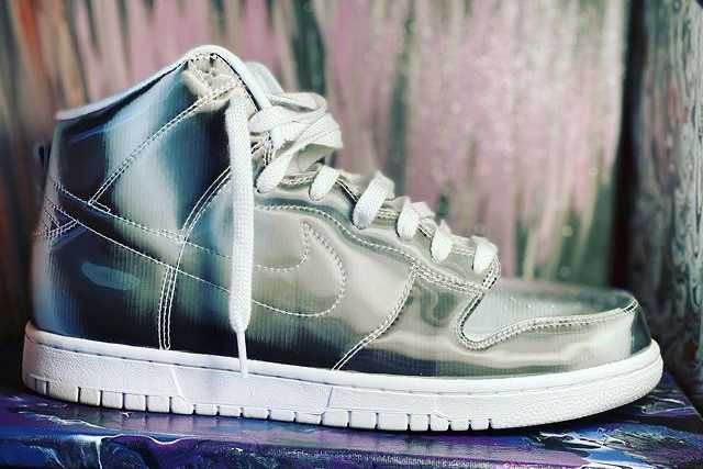 【スニダンで購入可】4/12発売 CLOT × Nike Dunk High "Silver/Flux" 抽選/定価/販売店舗まとめ 23枚目