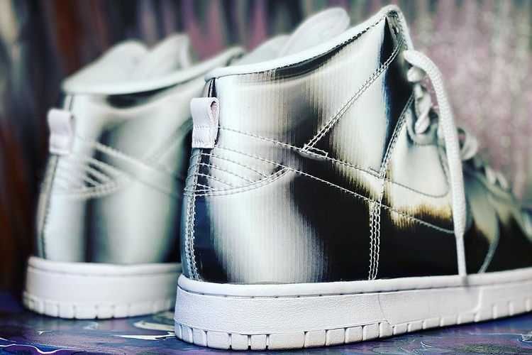 【スニダンで購入可】4/12発売 CLOT × Nike Dunk High "Silver/Flux" 抽選/定価/販売店舗まとめ 24枚目
