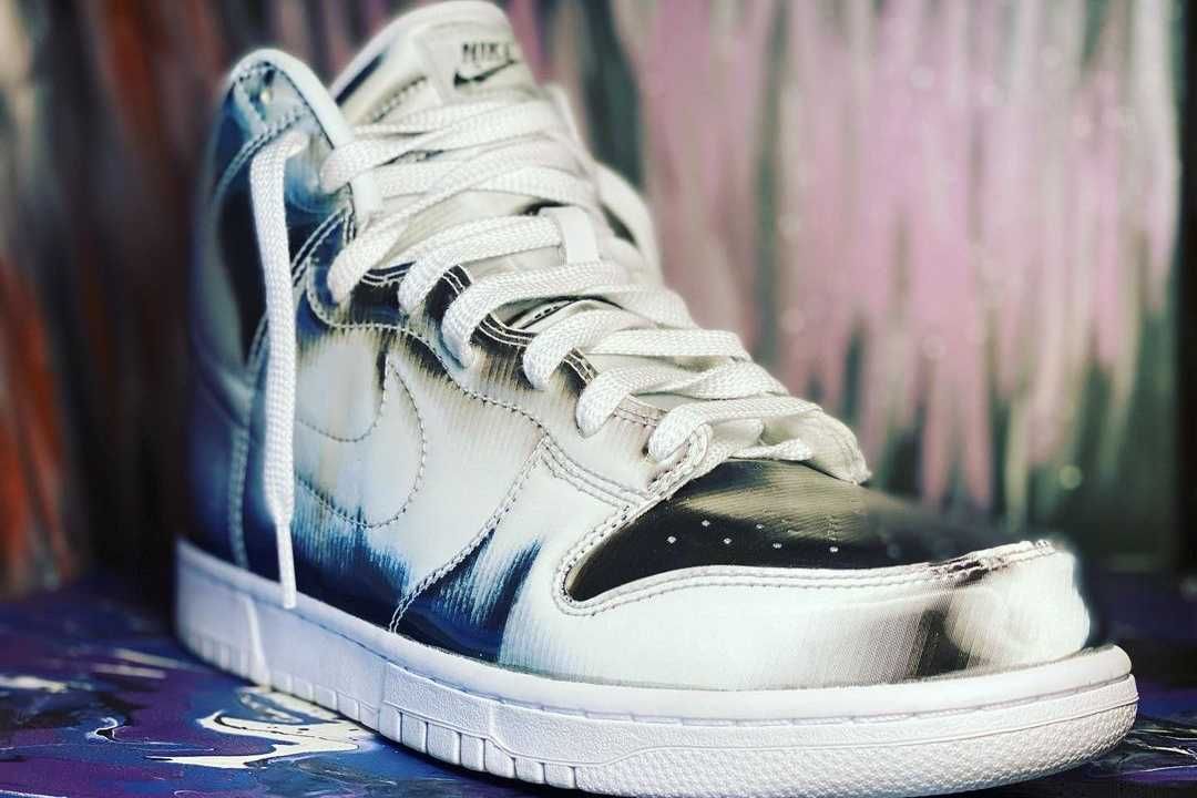 【スニダンで購入可】4/12発売 CLOT × Nike Dunk High "Silver/Flux" 抽選/定価/販売店舗まとめ 22枚目