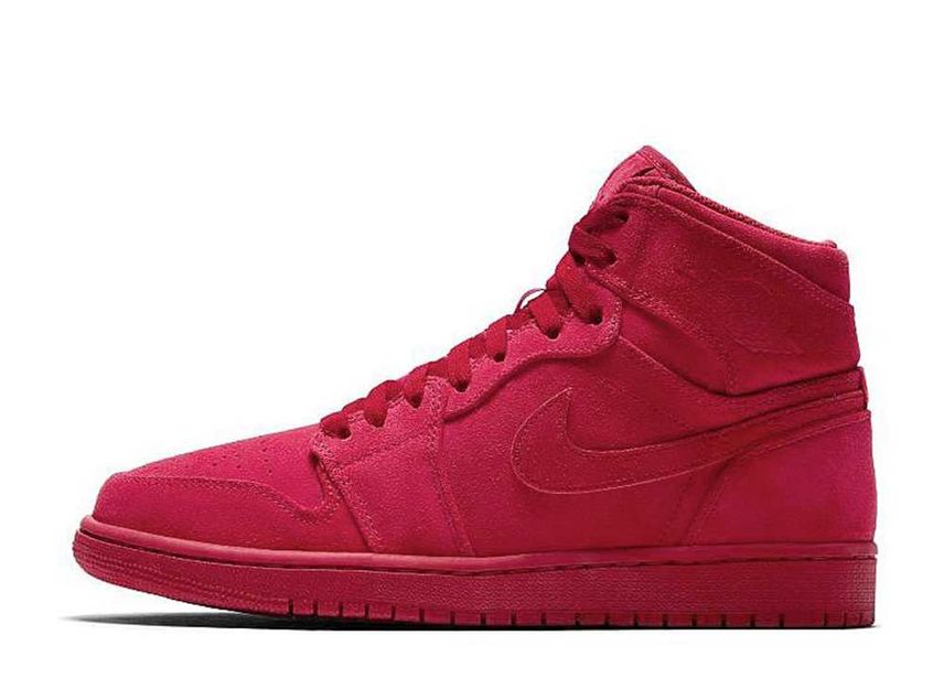 Air jordan retro red suede best sale