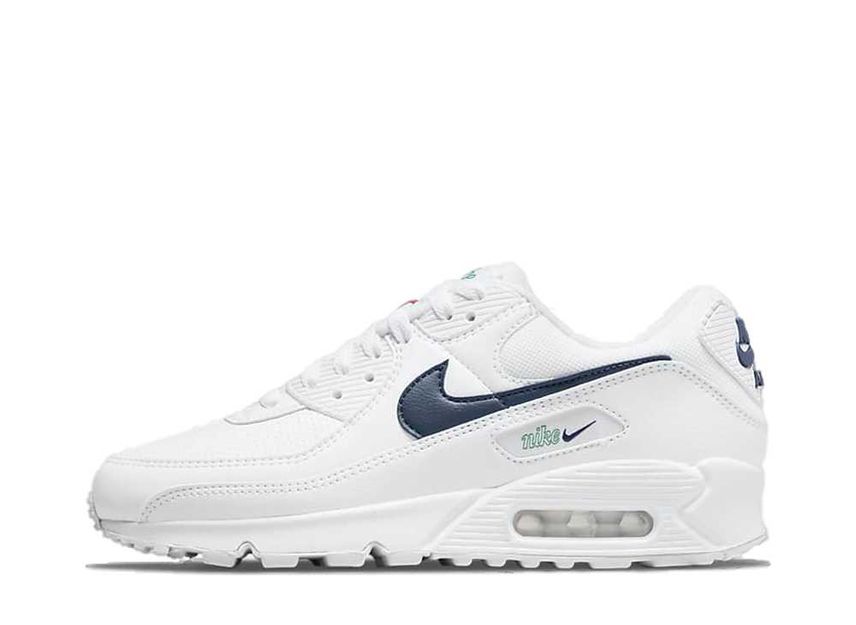 Nike air max womens blue and white on sale