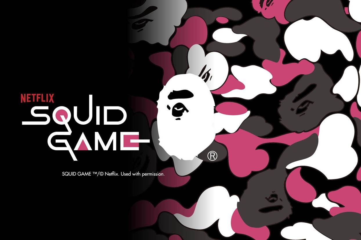 【販売リンクあり】1/21先行受注 BAPE × SQUID GAME Collection 抽選/定価/販売店舗まとめ 2枚目