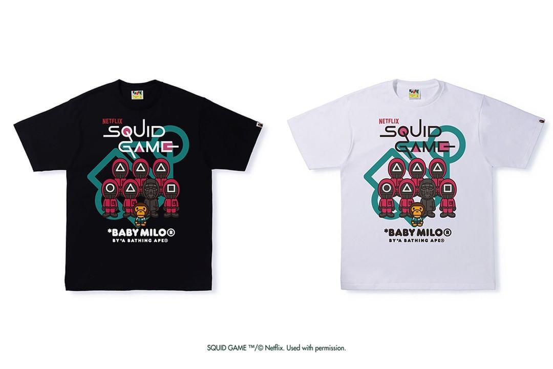 【販売リンクあり】1/21先行受注 BAPE × SQUID GAME Collection 抽選/定価/販売店舗まとめ 4枚目