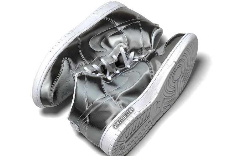 【スニダンで購入可】4/12発売 CLOT × Nike Dunk High "Silver/Flux" 抽選/定価/販売店舗まとめ 21枚目
