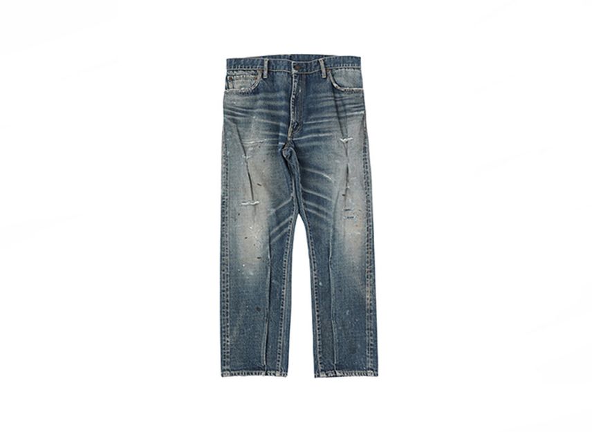 visvim SS JOURNEYMAN PANTS TACKED DMGD visvim SS JOURNEYMAN PANTS TACKED DMGD
